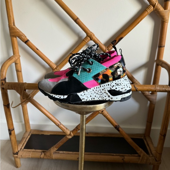 Steve Madden Cliff Bright Multi Sneakers - Picture 2 of 5